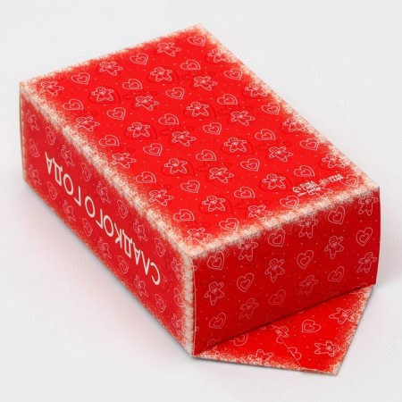 New Year. Gift box - New Year's Folding Candy "Sweet Year", 9.3x14.6x 5.3 cm.-1
