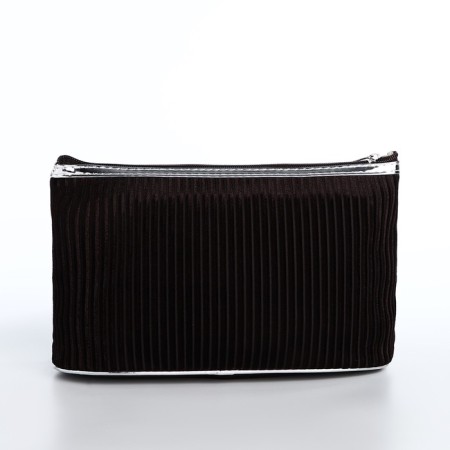 Lightning cosmetic bag, brown color-1