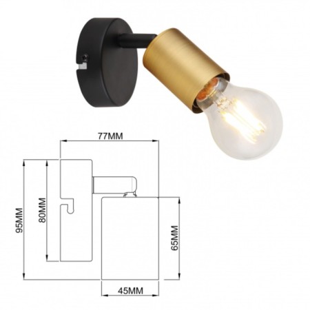 Jordana lamp 7038-701 1he27 40W-3