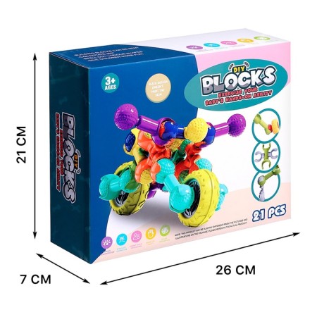 Designer hinge "motorcycle", 21 details-2