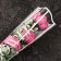 Packet stoop for flowers, "flowers", 12.5+4x45 cm, white