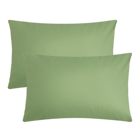 Set of pillowcases Ethel, 50x70 cm - 2 pcs, green, 100% cotton, wound