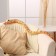 Soft toy "Snake", 80 cm, blue spots
