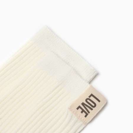 Women's socks KAFTAN LOVE R.36-39 (23-25 ​​cm), milk-2