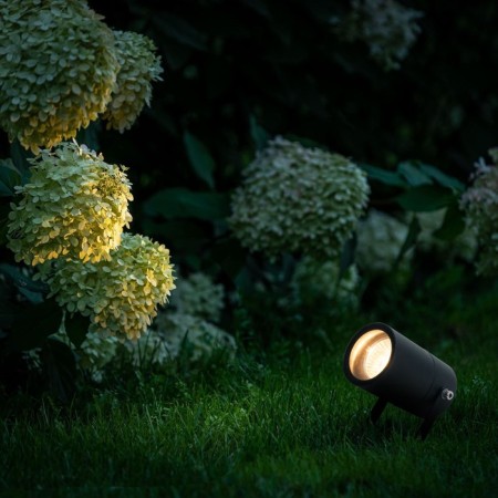 Street lamp Elektrostandard, Landscape, 78x60x152 mm, GU10, black color-1