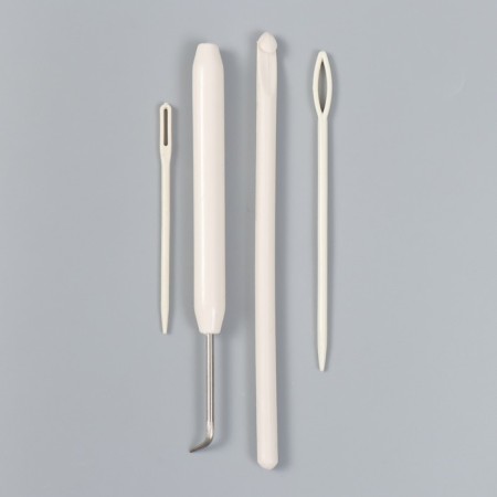 Multifunctional knitting device +2 needles +hook, set-5