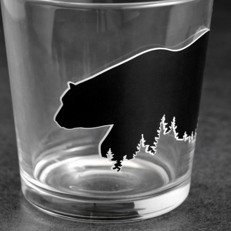Glass for whiskey "Bear" 250 ml-2
