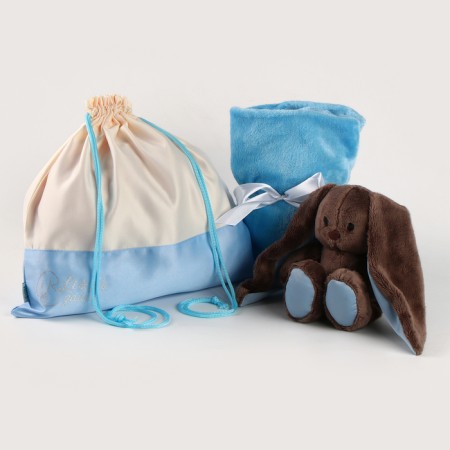 Soft toy "Bunny LI with a blanket"-1