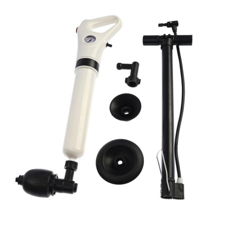 Pneumatic Zein Vantuz, 3 nozzles, pressure sensor, manual pump-23