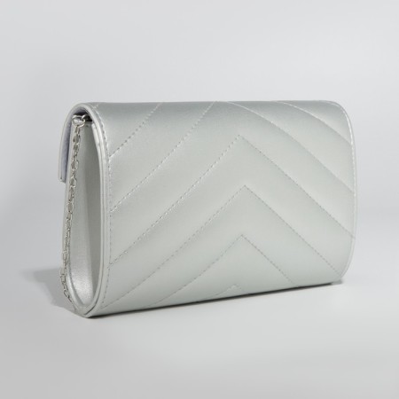 Female bag on a magnet, silver color-1
