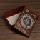 The box is folding, the lid is "believe in miracles" 24 x 17 x 8 cm