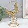 Summary Metal for 1 candle "Golden leaves in a circle" d = 4.5 cm gold 16x9.5x21 cm