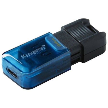 Kingston 64Gb Datatraveler 80 M Type-C DT80M/64GB USB3.2 Black-1