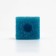 Rectangular sponge for the filter, F-Mini series, coarse, 3 x 3.5 x 7 cm, blue