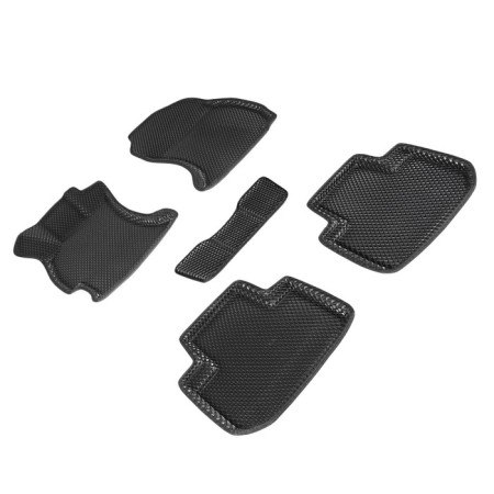 Коврики EVA 3D «Ромб» в салон для Subaru Forester IV 2012-2018