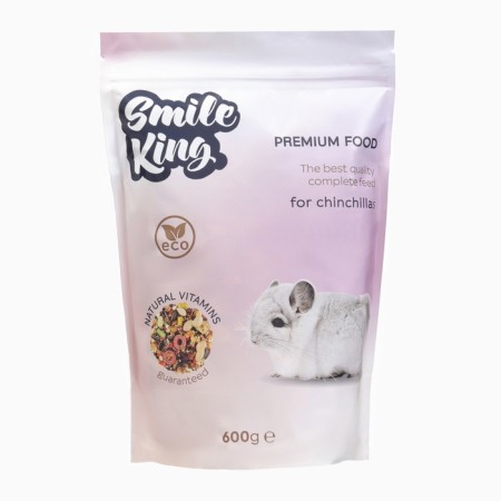 Smile King premium feed for chinchilla, 600 g