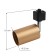 Single-phase track lamp TR14-gU10 SG under the lamp MR16 Satin-golden