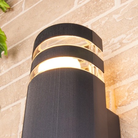 Elektrostandard Light Garden-Park, 2x60W, E27, IP54, wall, Techno 1443 black-1