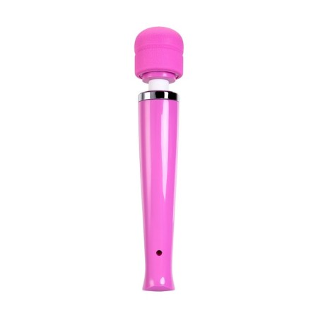 Love Magic vibration massager, wireless, silicone, pink color, 32 cm-4