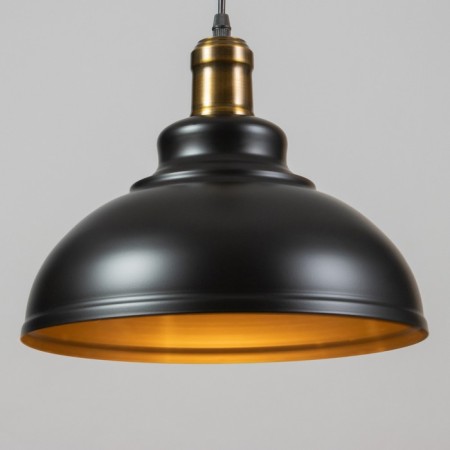 Lamp Bayerlux suspension Bayerlux "Swall" 1x40W E27 Black 29x29x125 cm.-2