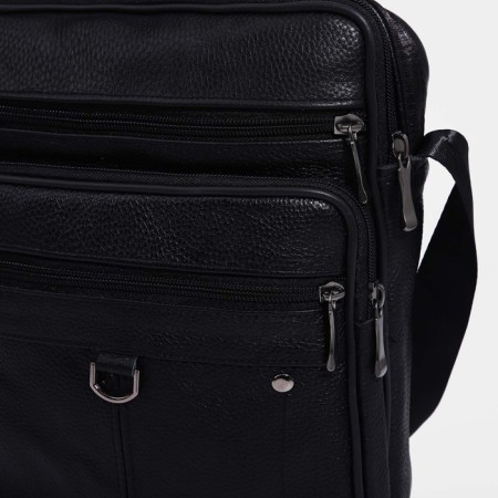 Male bag, black color-3