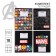 A set of notebooks 10 pieces, 18 sheets, in a cage, cover covered paper, Marvel