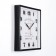 Watching clock, interior: kitchen, "cafe in Marseille", 30 x 30 cm