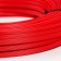 Artificial rattan 8 mm 100 m wave (red)