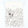 Mosaic sticker with uniform stickers and magnet "Fabulous Unicorn"