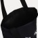 Shoper bag without fastening, black color