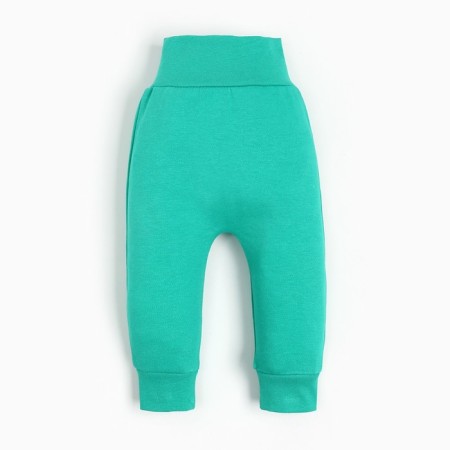 Pants children, dark green color, height 62-68cm