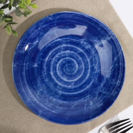 Porcelain plate "Illusion", D = 17.5 cm
