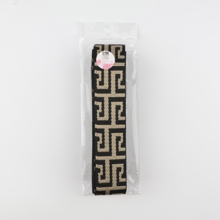 Burnal sling 38mm*3 ± 0.1 m Greek black/beige a-2