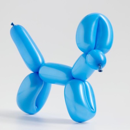 Ball for Twisting latex 250 ", standard, set 100 pcs., Blue color