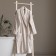 Tao robe, size m, beige color