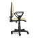 The Brabix Prestige Ergo MG-311 chair, adjustable ergonomic back, eco-leather, beige
