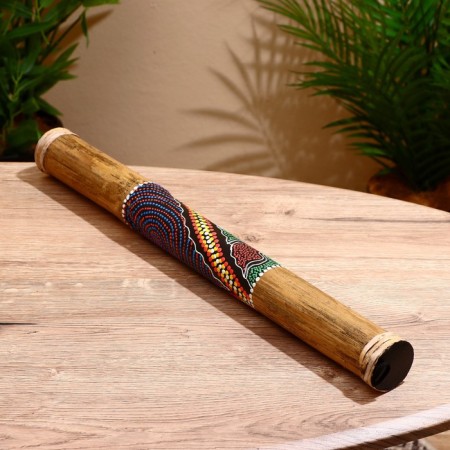 Souvenir musical instrument "Rain Staff" 50 cm mix