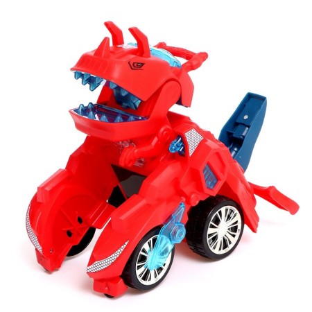 Dio-Wonk robot, light and sound effects, transforms, mixtures-2