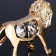 Souvenir "Leo", 11x3x6cm, with crystals