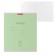 Notebook 12 sheets in the slanting ruler of Erichkrause "Classic", covered cardboard, block offset, green
