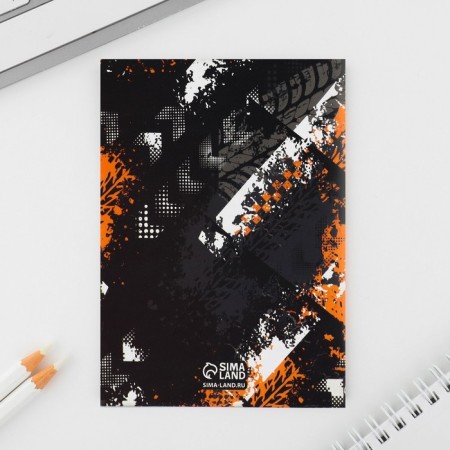 Gift set: notebook and magnetic bookmarks 2 pcs. "Never give up"-6