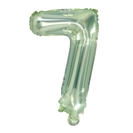 Foil ball 16 "Set 0-9", Mix colors-9