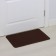 Rapid -shaped moisture -ups, without edging, 40 × 60 cm, brown color