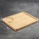 A dish for the supply of a share Striata, 28 × 24 cm, beige color, bamboo