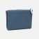 Women's wallet on the button, blue color