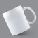 Ceramic mug "Dushnil", 320 ml, white color