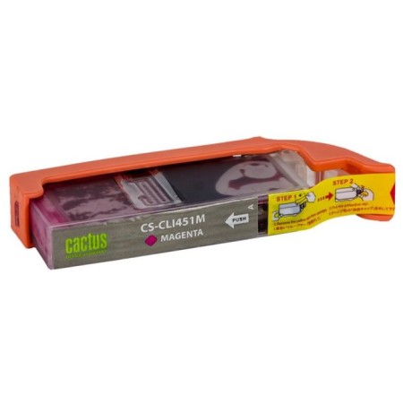 Inkjet cartridge CACTUS CS-CLI451M Purple for Canon MG6340/5440/IP7240 (9.8ML)-1