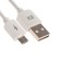 EXPLOYD EX-K-998 cable, microUSB-usb, 2.1 a, 1 m, silicone braid, white