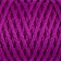 Knitting cord "Classic" without a core 100% polyester width 4mm 100m (purple)