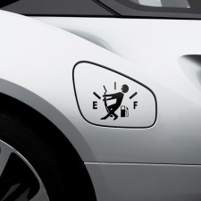 Sticker on the car 